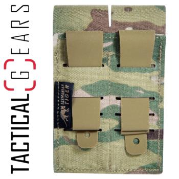 TASMANIAN TIGER TT DBL PI MAG POUCH MKIII MC MULTICAM